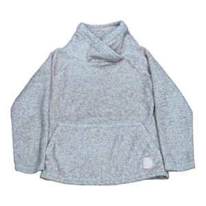 O'Neill Pullover Sweatshirt girls Medium Pink Fleece Lightweight Pockets Cozy